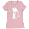 don not blink Ladies Fitted T-Shirt