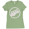 bass guitar rockband Ladies Fitted T-Shirt