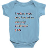 I miss you my heart is empaty wİthout you Baby Onesie