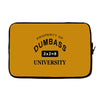dumbass university t shirt school party funny tee Laptop sleeve
