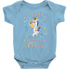 Unicorns are born in March Baby Onesie