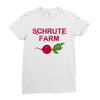 schrute farm Ladies Fitted T-Shirt