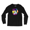 lesbian pride dragon Long Sleeve Shirts
