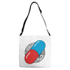 akira pill 2 Adjustable Strap Totes