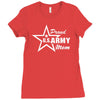 us army proud mom Ladies Fitted T-Shirt