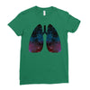 Lungs Ladies Fitted T-Shirt