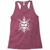destiny raid skull emblem Racerback Tank
