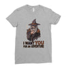 i want you for an adventure Ladies Fitted T-Shirt