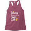 candy corn Racerback Tank