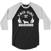 This Girl Loves Her Dachshund 3/4 Sleeve Shirt