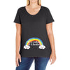 You're Looking At A Rainbow Ladies Curvy T-Shirt