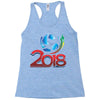 world cup 2018 Racerback Tank
