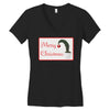 merry christmas Women's V-Neck T-Shirt