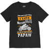 Motorcycles Papaw V-Neck Tee