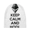 Keep Calm And Hodl Ethereum Baby Beanies