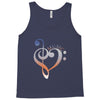 music expresses clef heart girls Tank Top