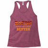 bacon makes everything better Racerback Tank