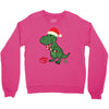 christmas dinosaur Crewneck Sweatshirt