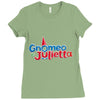 Sherlock Gnomes Ladies Fitted T-Shirt