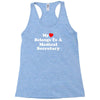 my heart belongs to a medical secretary Racerback Tank