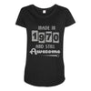made in 1970 and still awesome Maternity Scoop Neck T-shirt