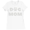 this mom loves dogs Ladies Fitted T-Shirt