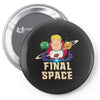 Final Space Pin-back button