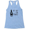 can i dance Racerback Tank