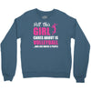 all this girl care about is volleyball Crewneck Sweatshirt
