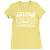 this is what an awesome 60 year old looks like Ladies Fitted T-Shirt