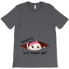 October Peeking Out Baby Girl T-Shirt