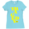 official steps tragedy t shirt s m l xl Ladies Fitted T-Shirt