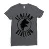 italian stallion Ladies Fitted T-Shirt