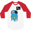 uberpup hey brain cakes! 3/4 Sleeve Shirt