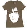 siouxsie and the banshees sioux face post punk Ladies Fitted T-Shirt