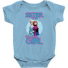 sister of the birthday girl Baby Bodysuit