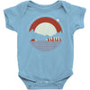 peaceful universe Baby Bodysuit