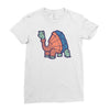 turtle turtleneck Ladies Fitted T-Shirt