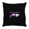 you sure axolotl questions Throw Pillow