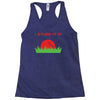 disc golf dirty sex joke pun ground penetration Racerback Tank