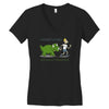 bring back dinosaurs Women's V-Neck T-Shirt
