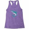 polygon shark Racerback Tank