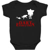 dart evolution stranger dustin tv show Baby Bodysuit
