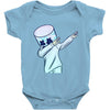 DABBING MARSHMELLO Baby Onesie