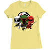power minions vectorized Ladies Fitted T-Shirt