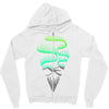 aurora borealis Zipper Hoodie