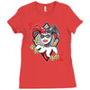 quinn of diamonds Ladies Fitted T-Shirt