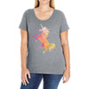 Unicorn Ladies Curvy T-Shirt