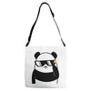 panda bear Adjustable Strap Totes