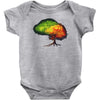 time leaves Baby Bodysuit